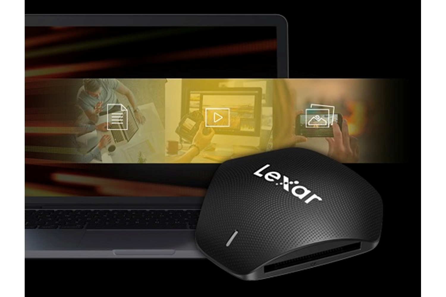 Lexar Multi USB 3.1 Type-C Kart Okuyucu (SD-MicroSD-CF)