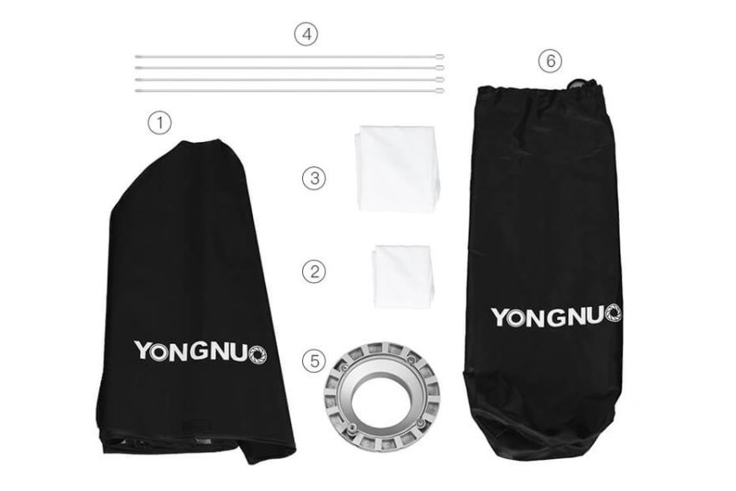 Yongnuo YN4-60 60x60cm Bowens Mount Softbox