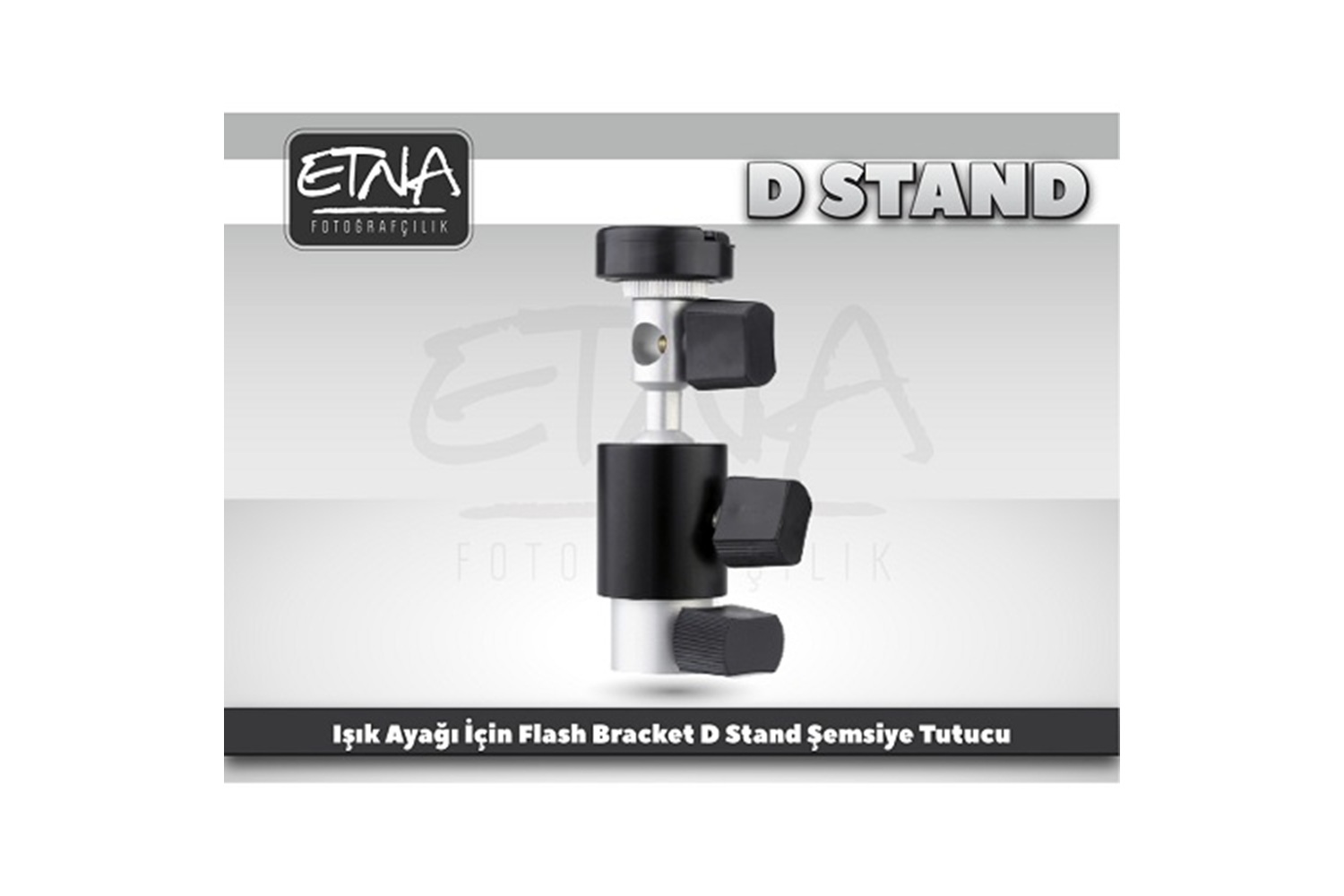 Tewise Işık Ayağı Uyumlu Flaş Braket D Stand Şemsiye Tutucu