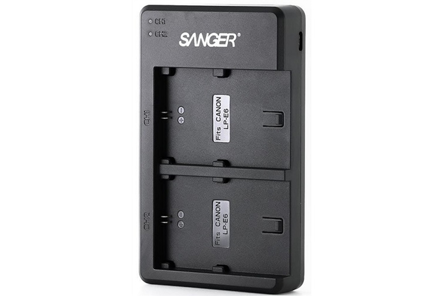 Sanger Canon LP-E6 Batarya Uyumlu İkili USB Şarj Cihazı