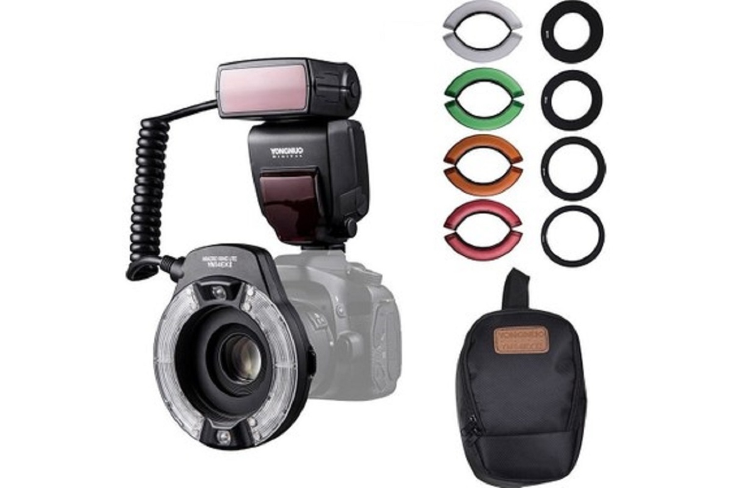 Yongnuo YN14-EX II Canon Uyumlu Makro Ring Flaş
