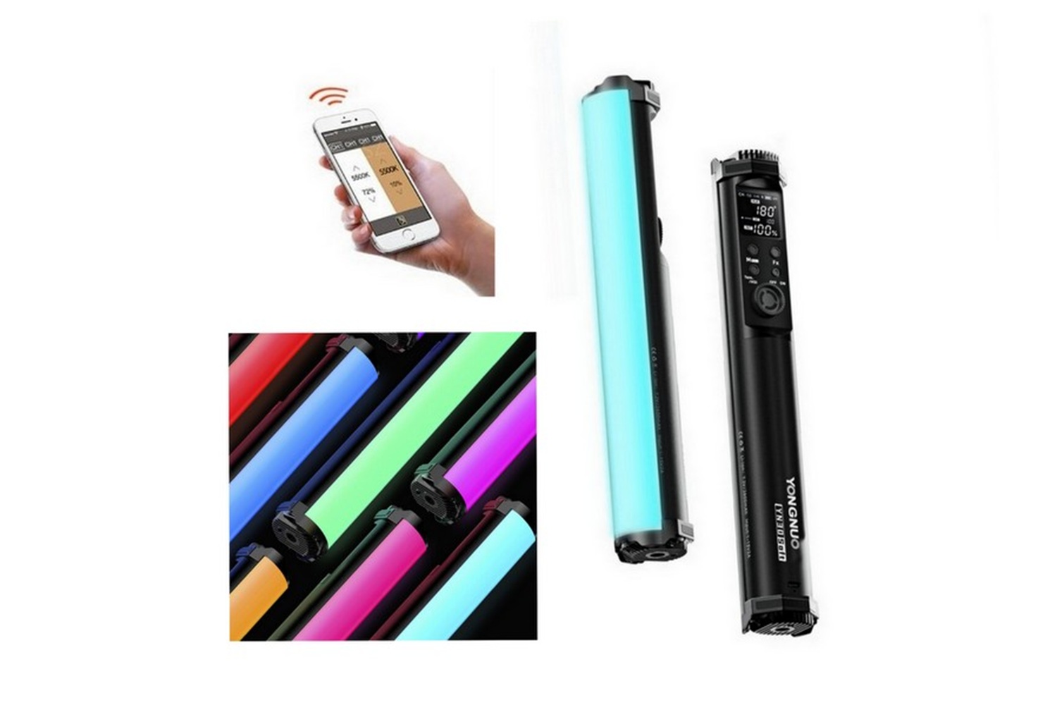 Yongnuo YN30 Soft 2000-1000K RGB Led Işık 30cm