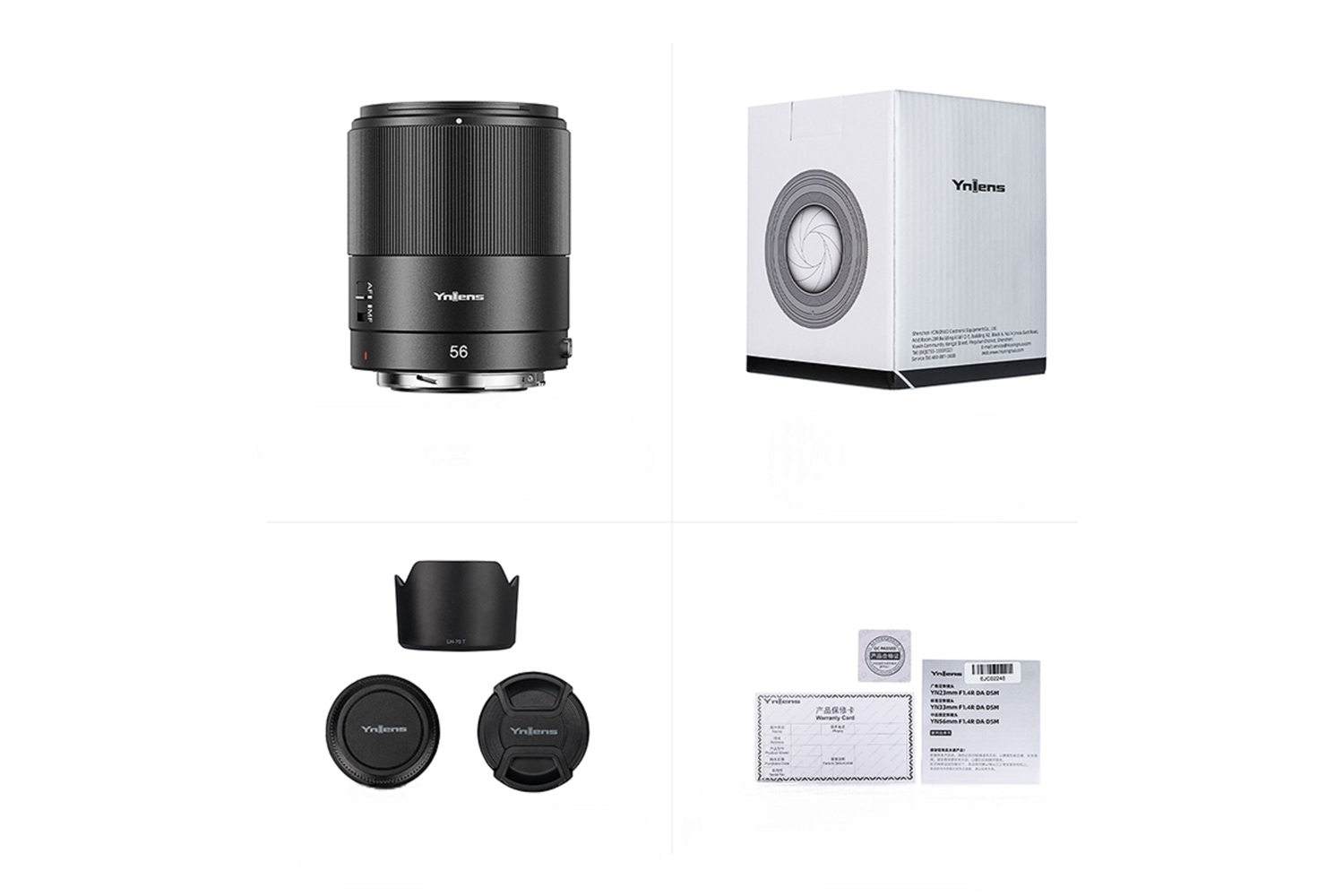 Yongnuo 56mm f/1.4R DA DSM APS-C Otofokus Lens (Canon RF)
