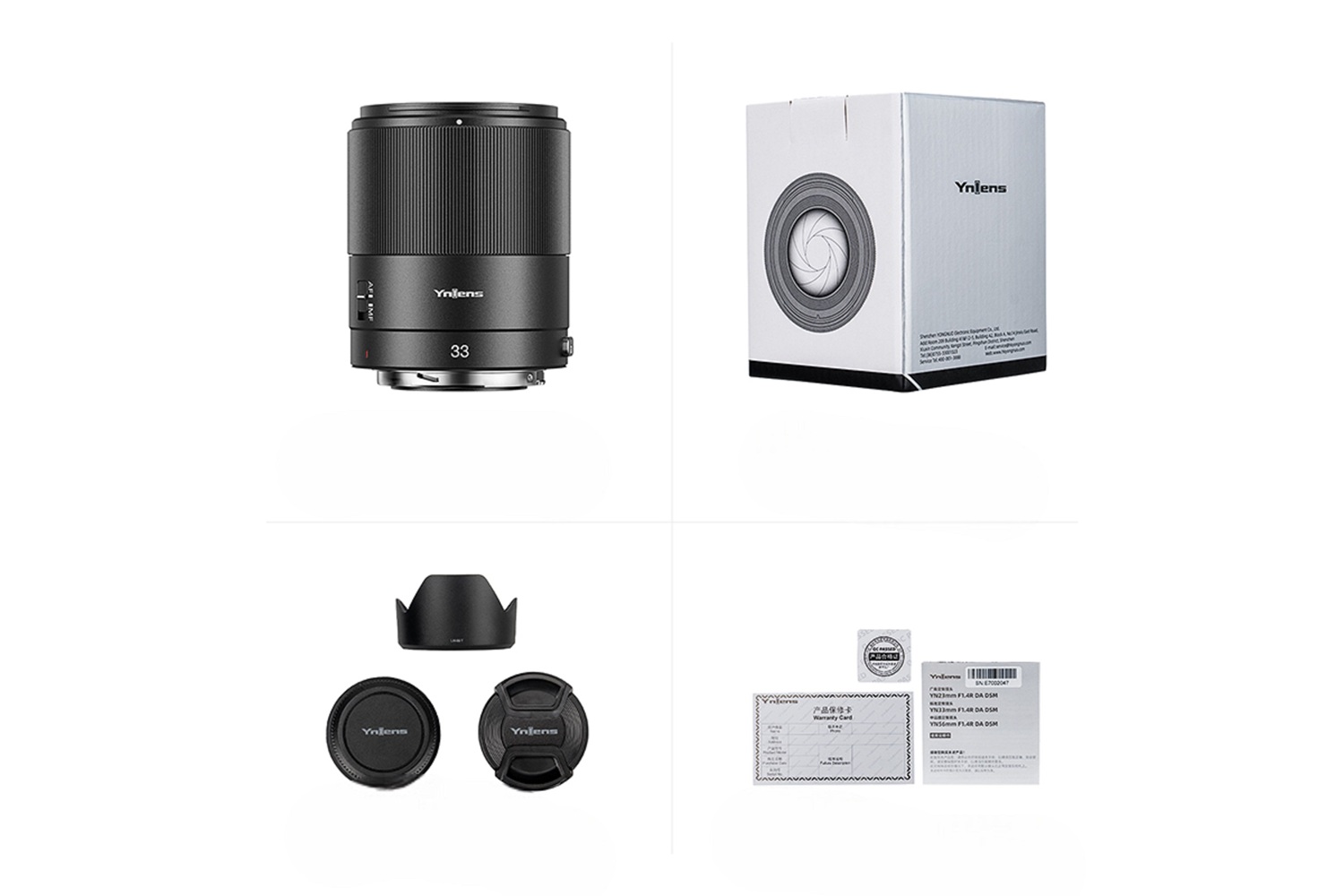 Yongnuo 33mm f/1.4R DA DSM APS-C Otofokus Lens (Canon RF)