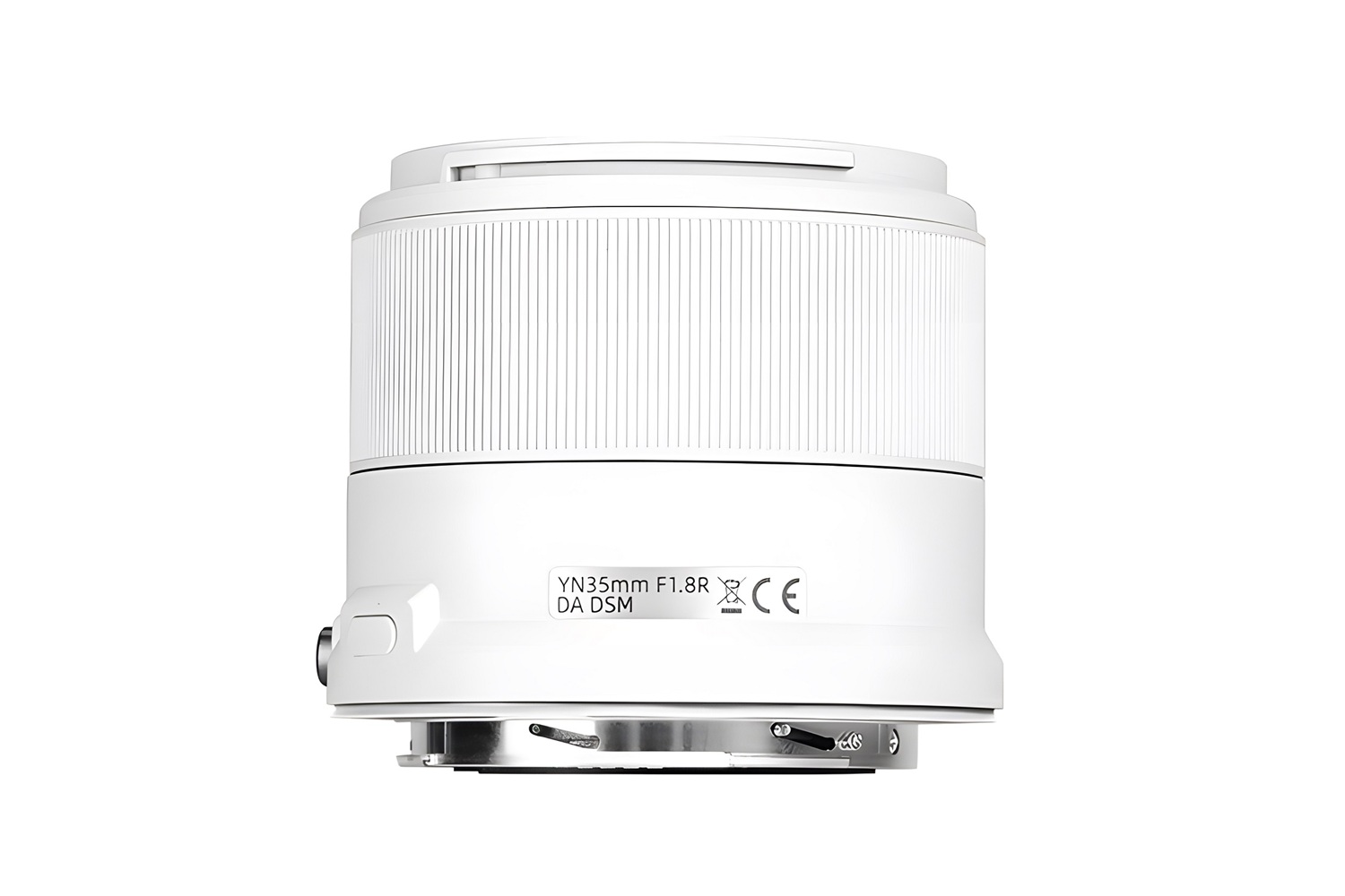 Yongnuo 35mm f/1.8R DA DSM APS-C Otofokus Lens (Canon RF) Beyaz