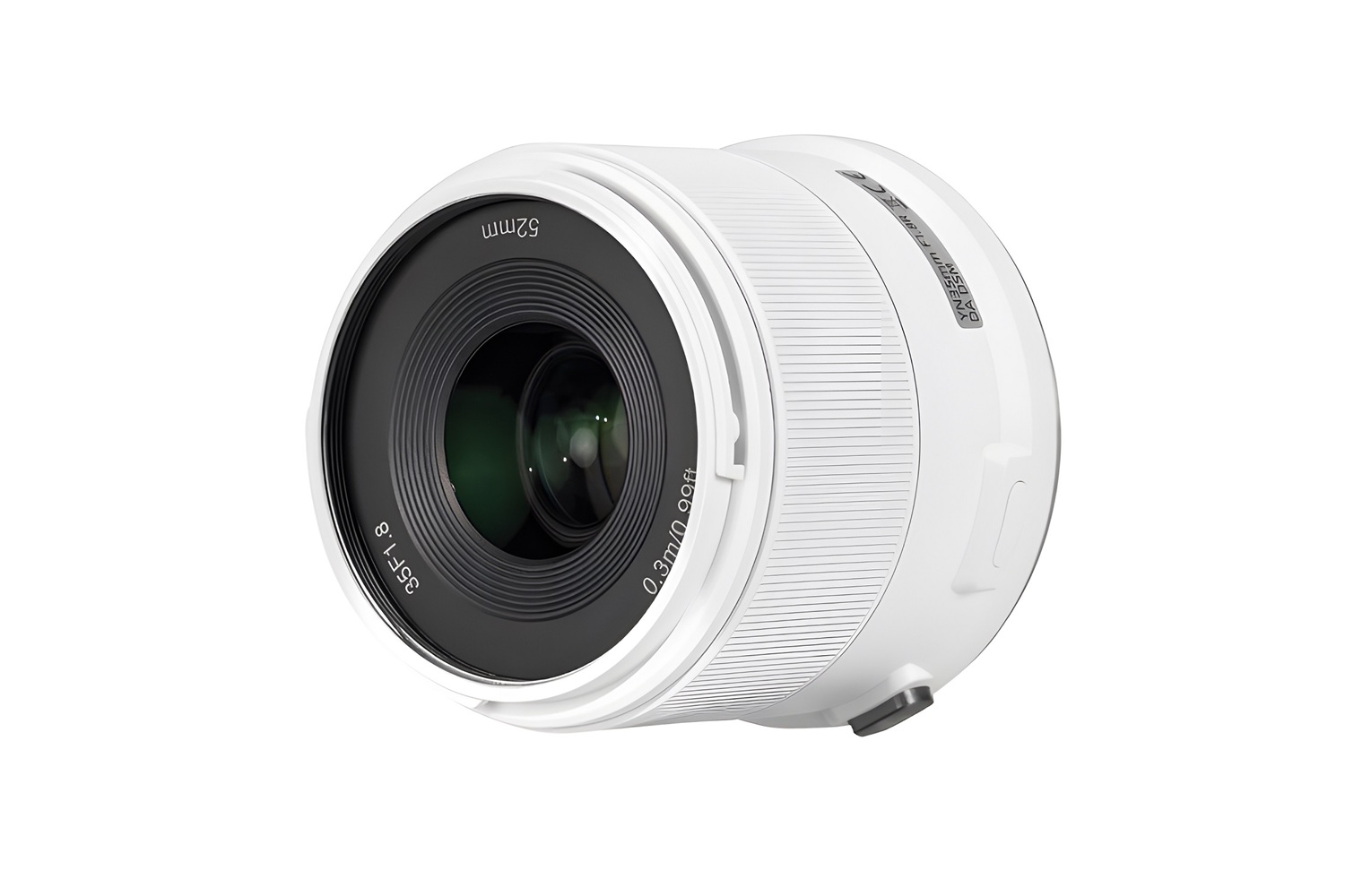 Yongnuo 35mm f/1.8R DA DSM APS-C Otofokus Lens (Canon RF) Beyaz