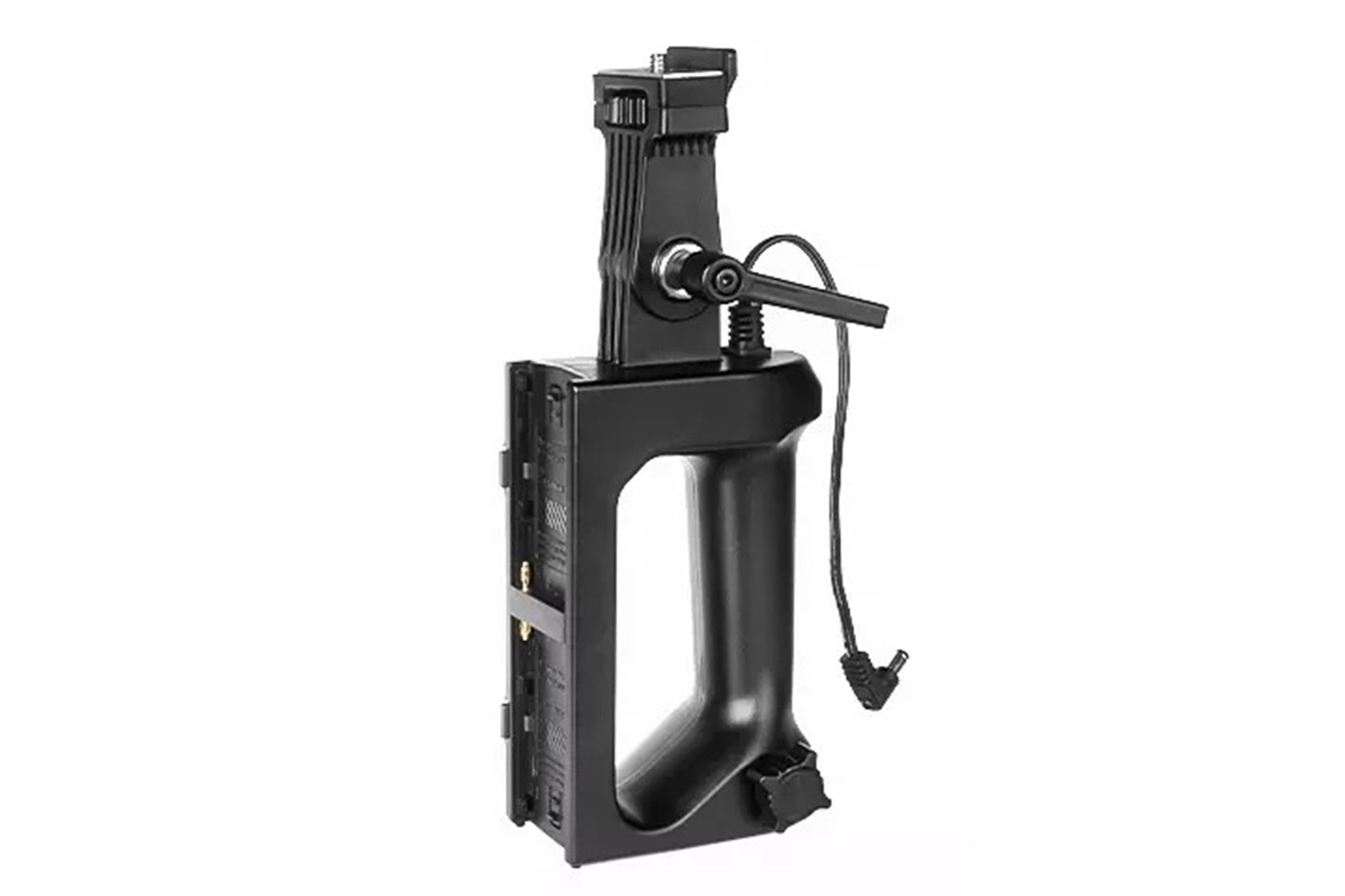 Yongnuo 2-NPF Batarya Handle YNLUX200 Led Işık Uyumlu, Siyah