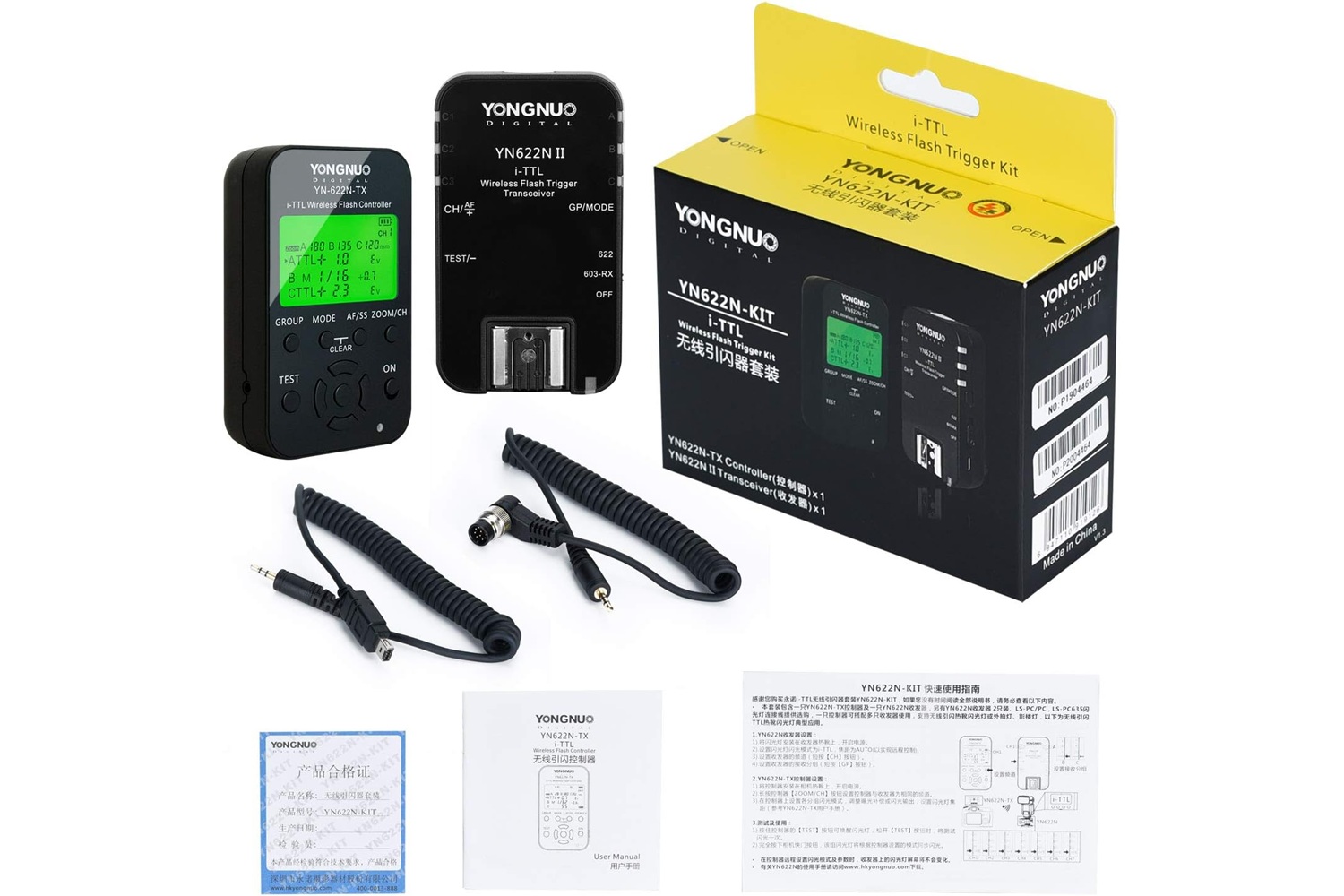 Yongnuo YN622N-Kit Nikon Uyumlu HSS TTL Flaş Tetikleyici