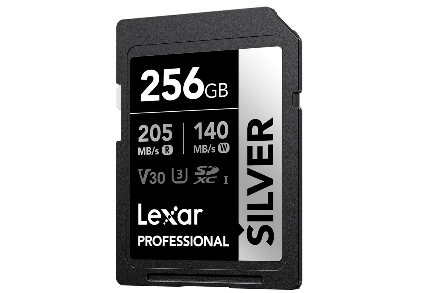 Lexar Silver 256 Gb U3 V30 4K SD Hafıza Kartı 205 mb/s