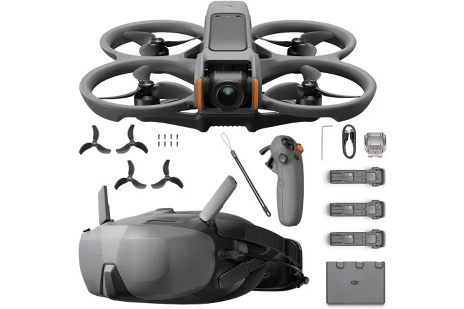 DJI Avata 2 Fly Smart Combo 3 Bataryalı Drone (DJI Türkiye Garantili)
