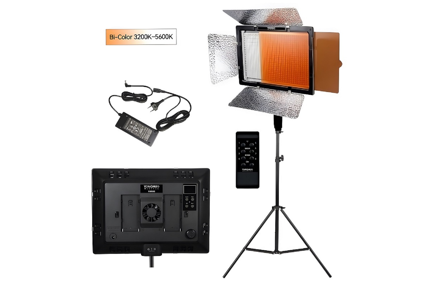 Yongnuo YN900 Bi-Color 3200-5600K Led Işık Seti
