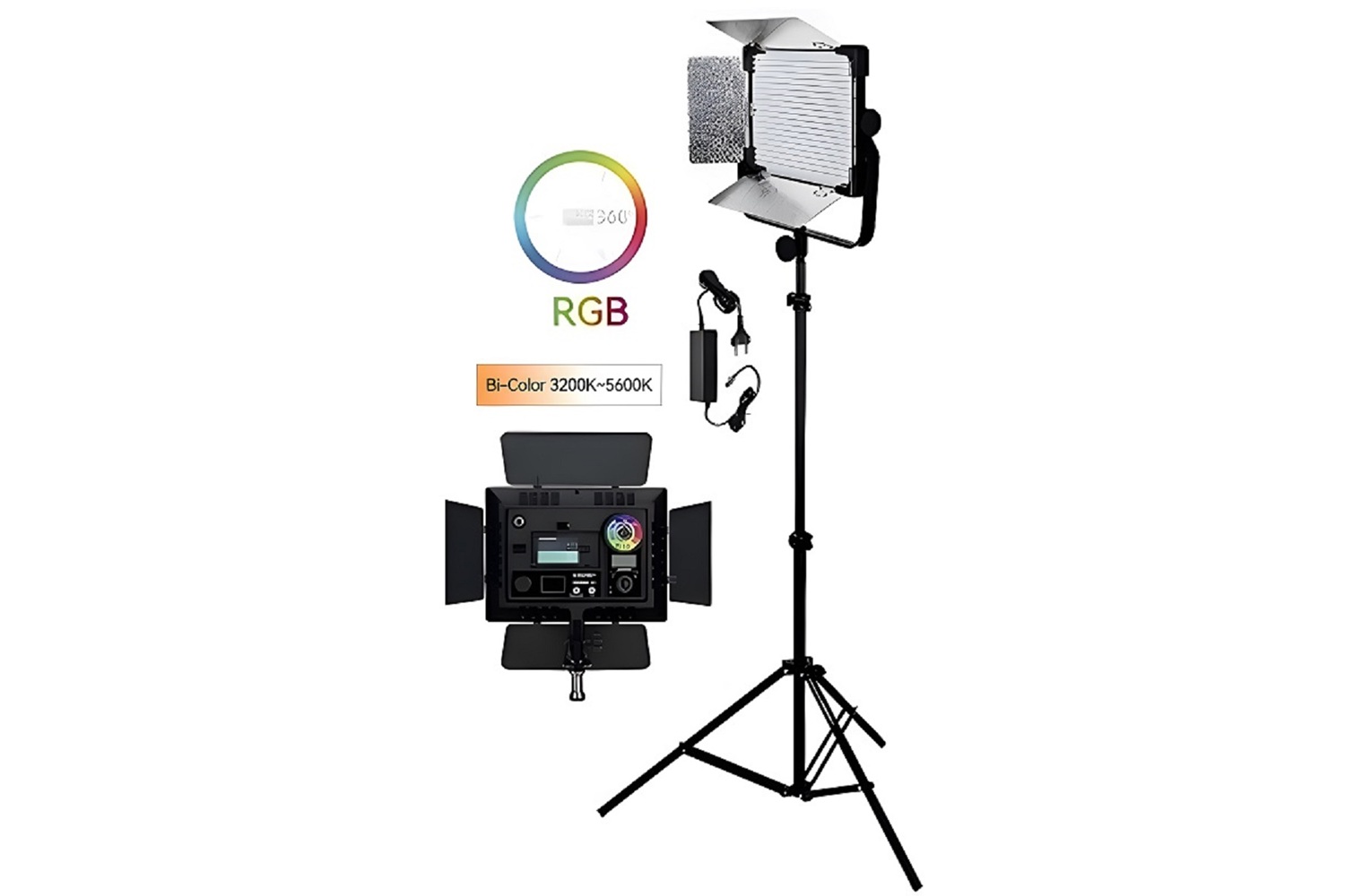 Yongnuo YN300-IV Bi-Color 3200-5600K RGB Led Işık Seti