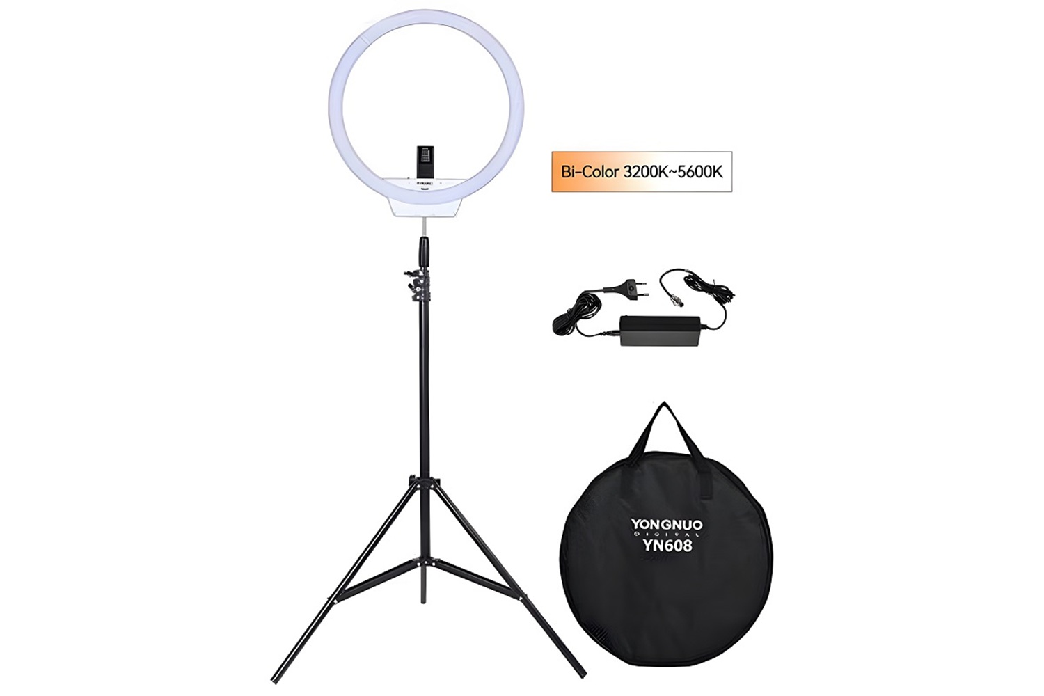 Yongnuo YN608 Bi-Color Ring Led Işık Seti