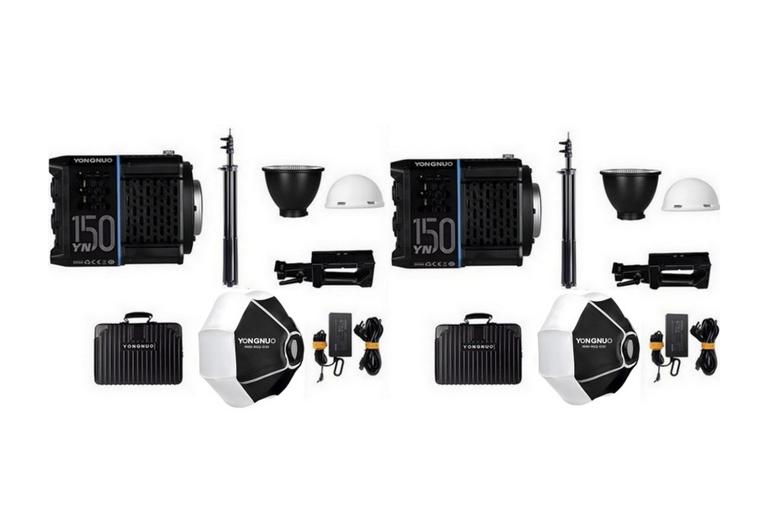 Yongnuo YN150 Bi-Color LED Işık 2'li Lantern Softbox Set
