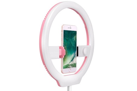 Yongnuo YN128 Bi-Color Ring Led Işık-Pembe