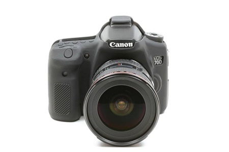 Easycover Canon 70D Silikon Kılıf Siyah