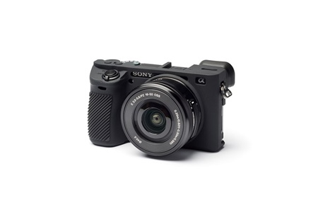 Easycover Sony A6500 Silikon Kılıf Siyah