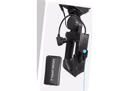 Yongnuo YNLUX100 Led Işık Uyumlu V-Mount Batarya Handle Siyah