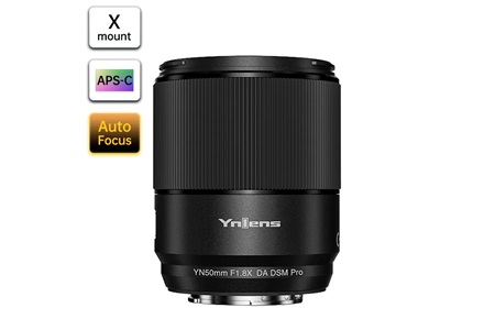 Yongnuo 50mm F1.8X DA DSM PRO Fujifilm X Mount Uyumlu Otofokus Prime Lens