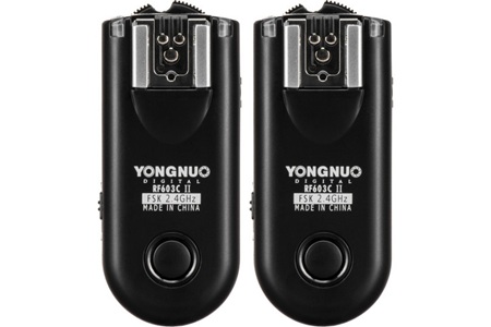 Yongnuo RF603C II C1 Canon Uyumlu 1+1 Flaş Tetikleyici