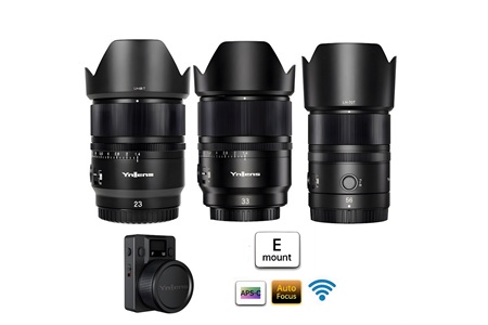 Yongnuo Commander 3'lü Wireless Lens Seti f/1.4 (Sony E)