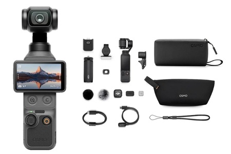 DJI Osmo Pocket 4 Creator Combo 4K Kamera Gimbal (DJI Türkiye Garantili)