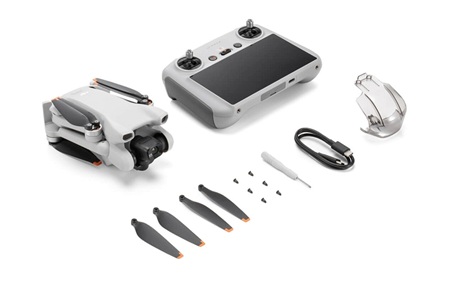 DJI Mini 3 4K Drone + RC Ekranlı Kumanda (DJI Türkiye Garantili)