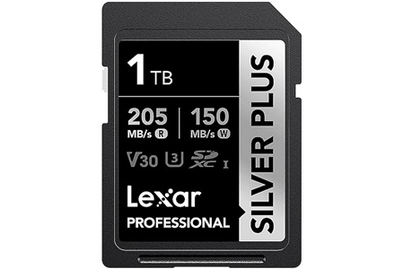 Lexar Silver Plus 1 TB U3 V30 4K SD Hafıza Kartı