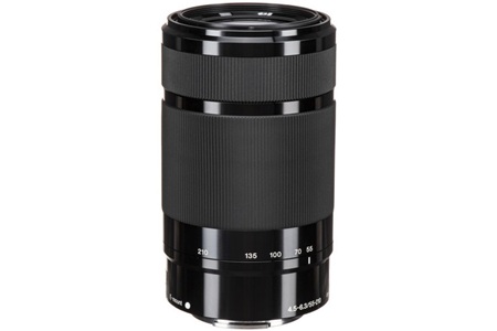 Sony E 55-210mm f/4.5-6.3 OSS Lens, Siyah (Sony Eurasia Garantili)