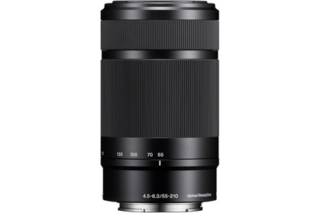 Sony E 55-210mm f/4.5-6.3 OSS Lens, Siyah (Sony Eurasia Garantili)