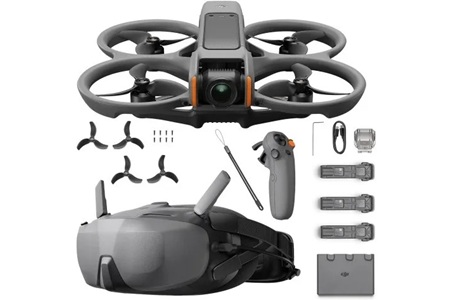 DJI Avata 2 Fly Smart Combo 3 Bataryalı Drone (DJI Türkiye Garantili)