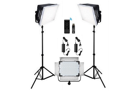 Yongnuo YN6000 Bi-Color Led Işık 2'li Set