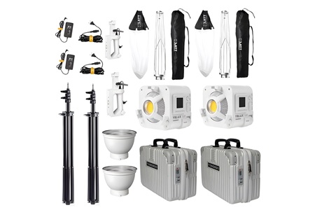 Yongnuo YNLUX100 LED Işık 2'li Lantern Softbox Set (Beyaz Kasa)