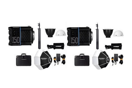 Yongnuo YN150 Bi-Color LED Işık 2'li Lantern Softbox Set
