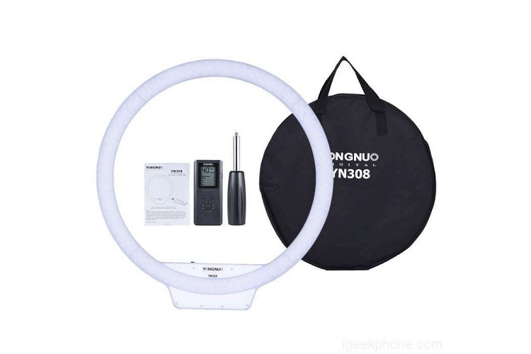 Yongnuo YN308 Bi-Color Ring LED Işık 3200-5600K