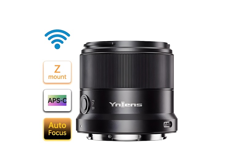Yongnuo 35mm f/1.8Z DA DSM WL APS-C Wireless Otofokus Lens, Siyah (Nikon Z)
