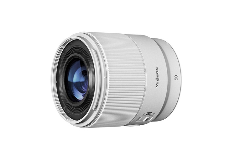 Yongnuo 50mm f/1.8S DF Lite Full Frame Otofokus Lens, Beyaz (Sony E)