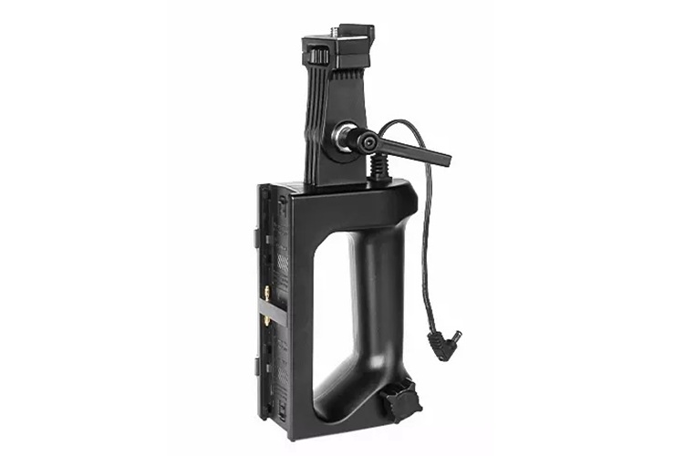 Yongnuo 2-NPF Batarya Handle YNLUX200 Led Işık Uyumlu, Siyah