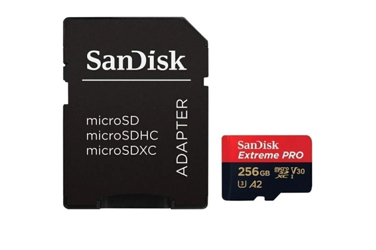 SanDisk Extreme Pro 256GB MicroSDXC 200MB/s Hafıza Kartı SDSQXCD-256G-GN6MA