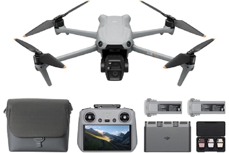 DJI Air 3S Fly More Combo RC2 Kumandalı Drone (DJI Türkiye Garantili)