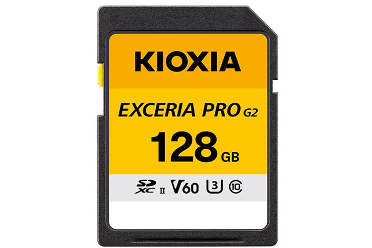 Kioxia 128 GB Exceria Pro G2 U3 V60 4K SD Hafıza Kartı
