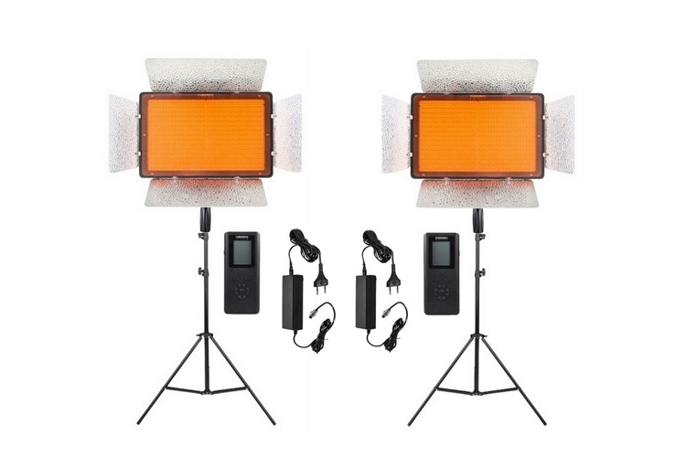 Yongnuo YN1200 Bi-Color Led Işık 2'li Set