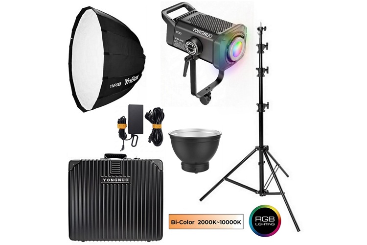 Yongnuo YNLUX300-RGB Bi-Color Led Işık Seti