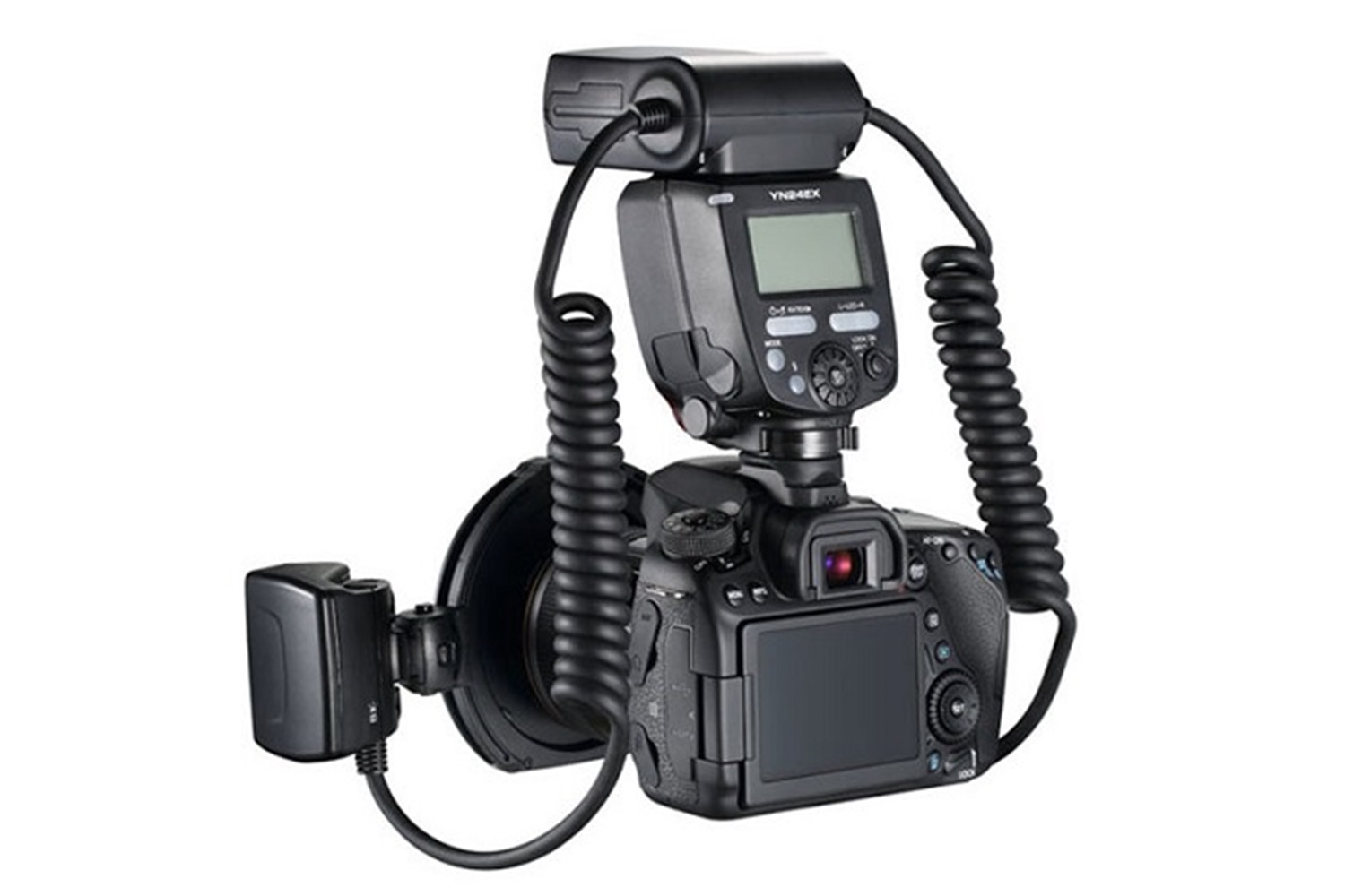 Yongnuo YN24-EX Canon Uyumlu TTL Twin Makro Ring Flaş
