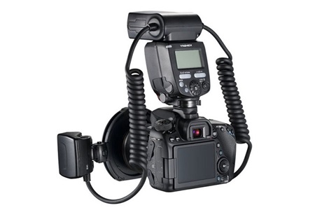 Yongnuo YN24-EX Canon Uyumlu TTL Twin Makro Ring Flaş