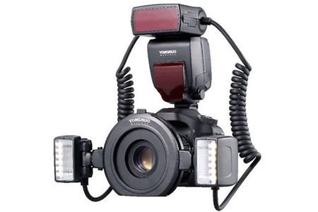 Yongnuo YN24-EX Canon Uyumlu TTL Twin Makro Ring Flaş
