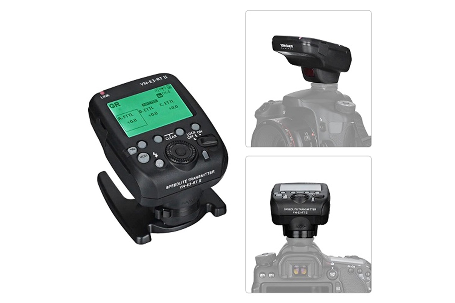 Yongnuo YN-E3-RT II Canon Uyumlu TTL Flaş Tetikleyici