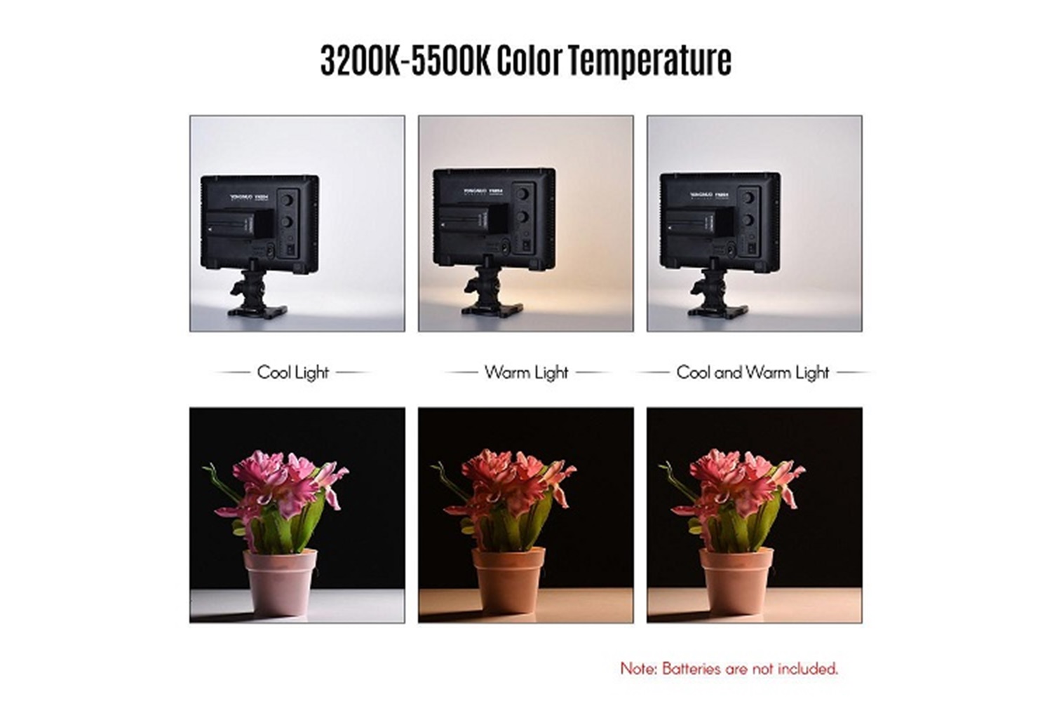 Yongnuo YN204 Bi-Color Led Işık