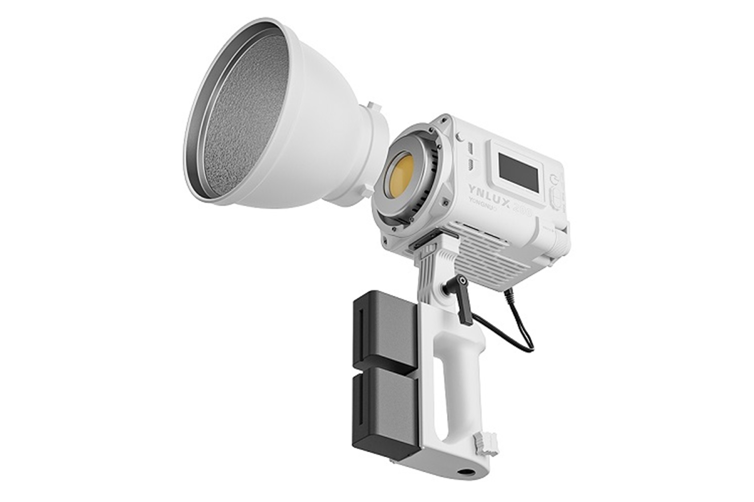 Yongnuo YNLUX200 2700-6500K 200W COB Led Işık-Beyaz Kasa (Kit Versiyon)