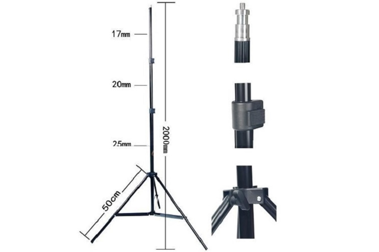 Tewise 200cm Işık Ayağı